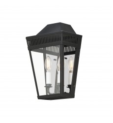  Oxford Outdoor 2-Light Wall Sconce-(30593CLBK)-Maxim