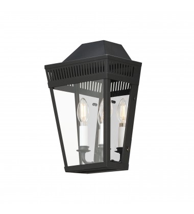  Oxford Outdoor 2-Light Wall Sconce-(30593CLBK)-Maxim
