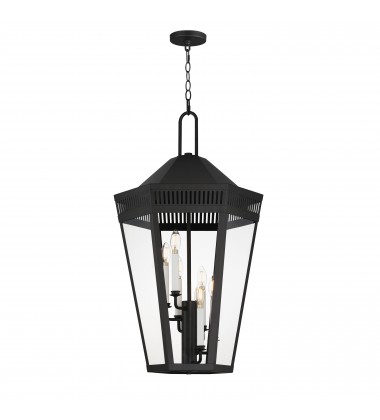  Oxford Outdoor 6-Light Pendant-(30598CLBK)-Maxim