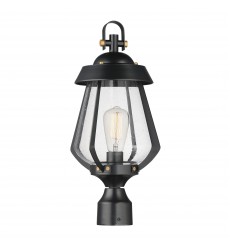  Mariner Outdoor Pier/Post Mount-(30629CDBKAB)-Maxim