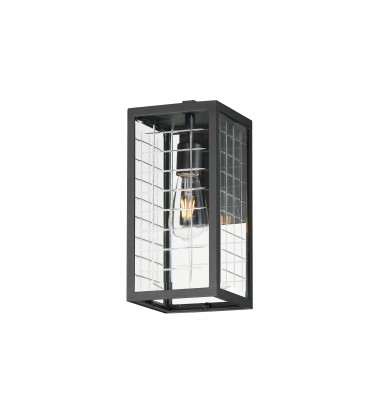  Magnus 1-Light Outdoor Wall Sconce-(30692CLBK)-Maxim