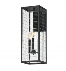  Magnus 3-Light Outdoor Wall Sconce-(30694CLBK)-Maxim