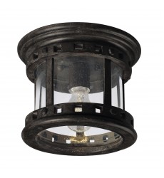  Santa Barbara Cast 1-Light Outdoor Ceiling Mount-(3130CDSE)-Maxim