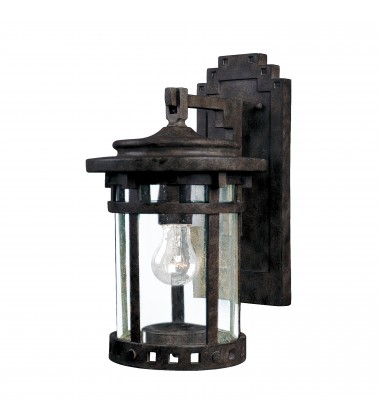  Santa Barbara Cast 1-Light Outdoor Wall Lantern-(3131CDSE)-Maxim