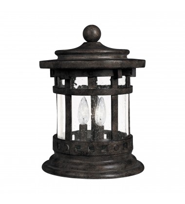  Santa Barbara Cast 3-Light Outdoor Deck Lantern-(3132CDSE)-Maxim