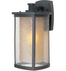  Bungalow 1-Light Wall Lantern-(3154CDWSBZ)-Maxim