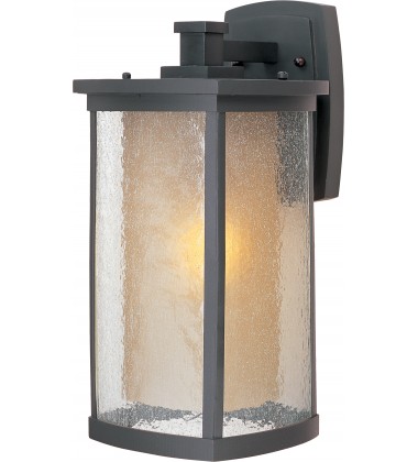  Bungalow 1-Light Wall Lantern-(3154CDWSBZ)-Maxim