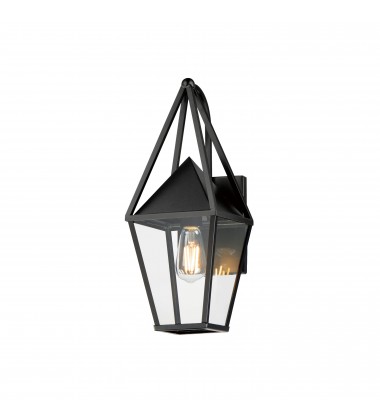  Bavaria 1-Light Small Outdoor Wall Sconce-(3162CLBK)-Maxim