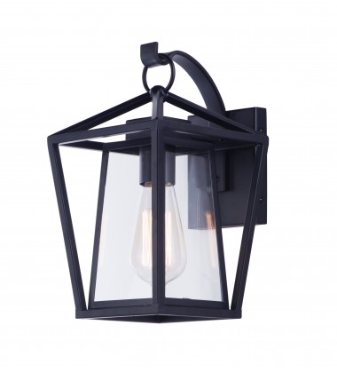  Artisan 1-Light Outdoor Wall Mount-(3173CLBK)-Maxim