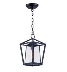  Artisan 1-Light Outdoor Pendant-(3179CLBK)-Maxim