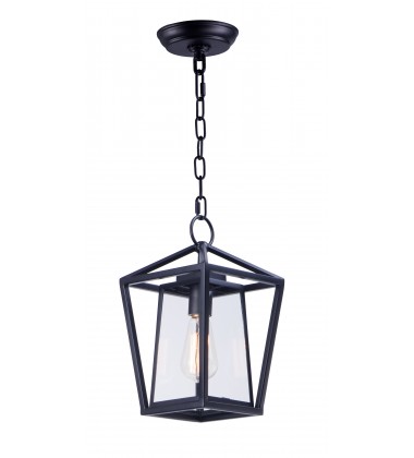  Artisan 1-Light Outdoor Pendant-(3179CLBK)-Maxim