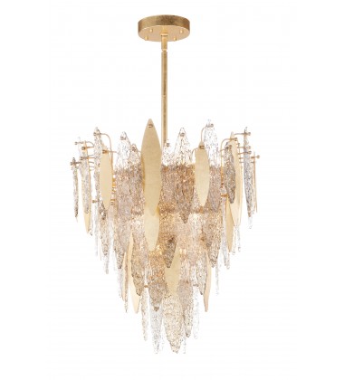  Majestic 12-Light Chandelier-(32325CLCMPGL)-Maxim