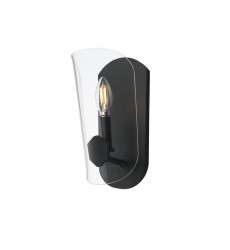 Armory 1-Light Wall Sconce-(32351CLBK)-Maxim  Armory 1-Light Wall Sconce-(32351CLBK)-Maxim