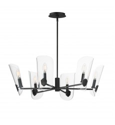 Armory 6-Light Chandelier-(32356CLBK)-Maxim  Armory 6-Light Chandelier-(32356CLBK)-Maxim