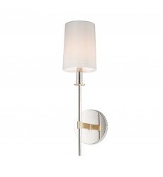  Uptown 1-Light Wall Sconce-(32391OFSBRPN)-Maxim