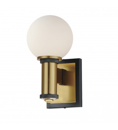  San Simeon 2-Light LED Wall Sconce-(32482SWBKNAB)-Maxim