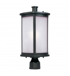 Terrace 1-Light Outdoor Post Lantern-(3250FSBZ)-Maxim