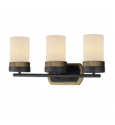  Ruffles 3-Light Bath Vanity-(32652SWBKAB)-Maxim
