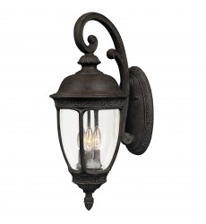  Knob Hill Cast 3-Light Outdoor Wall Lantern-(3465CDSE)-Maxim