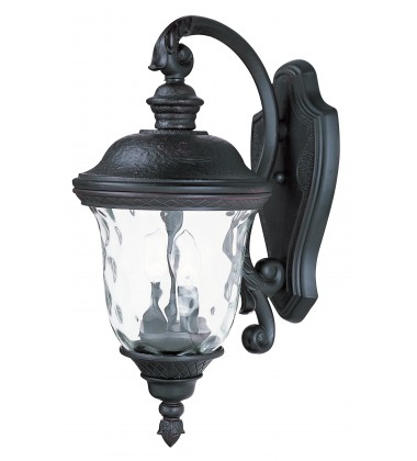  Carriage House DC 2-Light Outdoor Wall Lantern-(3496WGOB)-Maxim