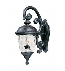  Carriage House DC 3-Light Outdoor Wall Lantern-(3497WGOB)-Maxim