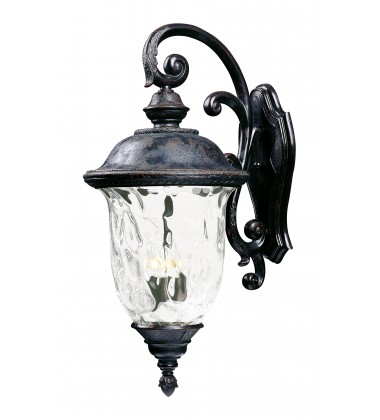 Carriage House DC 3-Light Outdoor Wall Lantern-(3498WGOB)-Maxim Carriage House DC 3-Light Outdoor Wall Lantern-(3498WGOB)-Maxim