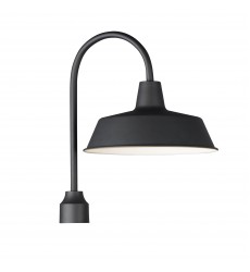  Pier M 1-Light Post Lantern-(35010BK)-Maxim