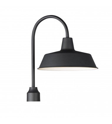  Pier M 1-Light Post Lantern-(35010BK)-Maxim