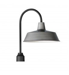  Pier M 1-Light Post Lantern-(35010WZBK)-Maxim