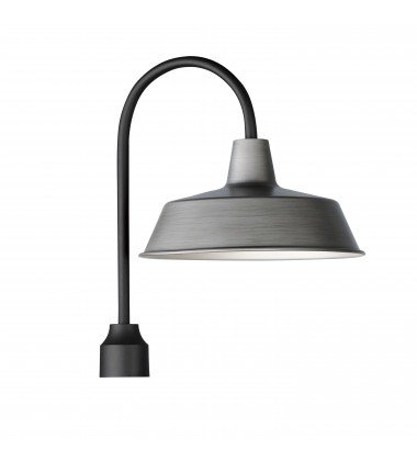  Pier M 1-Light Post Lantern-(35010WZBK)-Maxim
