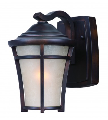  Balboa DC 1-Light Mini Outdoor Wall-(3802LACO)-Maxim