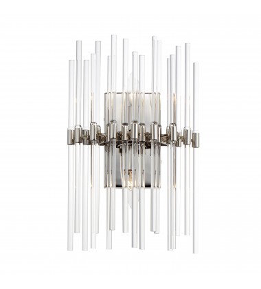  Divine 2-Light Wall Sconce-(38409CLPN)-Maxim