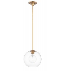  Branch 1-Light Large Pendant-(38419CLNAB)-Maxim