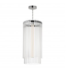  Jolie Foyer Pendant-(38426CLPN)-Maxim