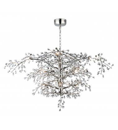  Cluster 12-Light LED Chandelier-(38506CLPN)-Maxim