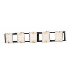  Radiant 5-Light LED Bath Vanity-(39533CYBKGL)-Maxim