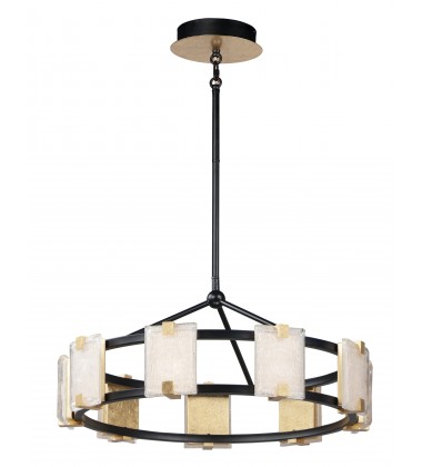 Radiant 9-Light LED Chandelier-(39535CYBKGL)-Maxim