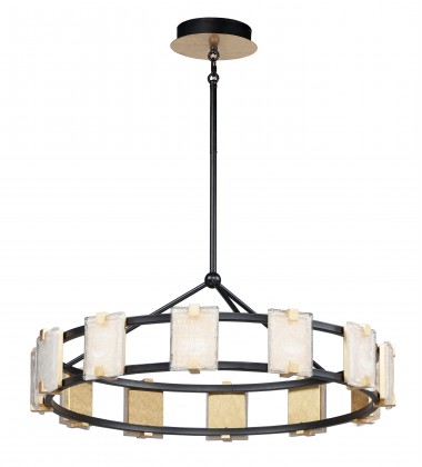  Radiant 12-Light LED Chandelier-(39536CYBKGL)-Maxim