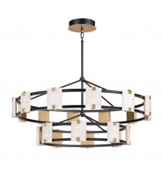  Radiant 20-Light LED Chandelier-(39538CYBKGL)-Maxim