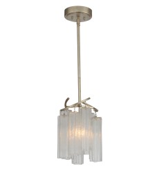 Victoria 1-Light Pendant-(39573WFLGS)-Maxim Victoria 1-Light Pendant-(39573WFLGS)-Maxim