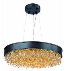  Mystic 16-Light LED Pendant-(39655SHBZ)-Maxim