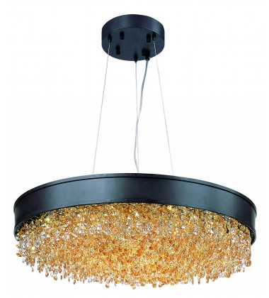 Mystic 16-Light LED Pendant-(39655SHBZ)-Maxim