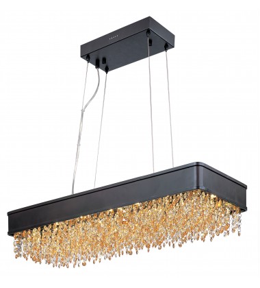  Mystic 22-Light LED Pendant-(39659SHBZ)-Maxim