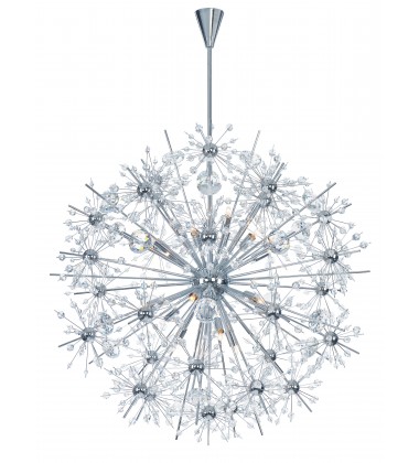  Starfire 18-Light Pendant-(39746BCPC)-Maxim