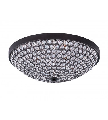  Glimmer 4-Light Flush Mount-(39871BCBZ)-Maxim