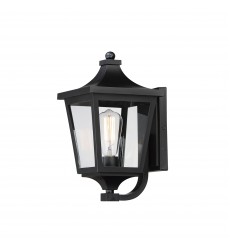  Sutton Place VX 1-Light Outdoor Sconce-(40232CLBK)-Maxim