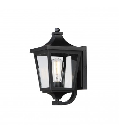  Sutton Place VX 1-Light Outdoor Sconce-(40232CLBK)-Maxim