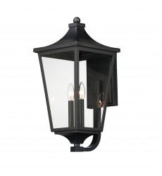  Sutton Place VX Large 2-Light Outdoor Sconce-(40235CLBK)-Maxim
