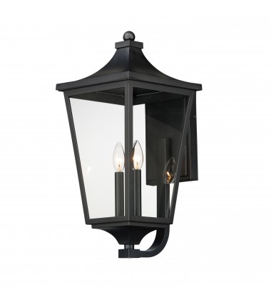  Sutton Place VX Large 2-Light Outdoor Sconce-(40235CLBK)-Maxim