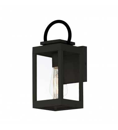  Nassau VX 1-Light Outdoor Wall Lantern-(40312CLBK)-Maxim